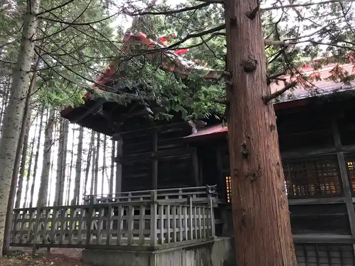 網走神社の本殿・本堂