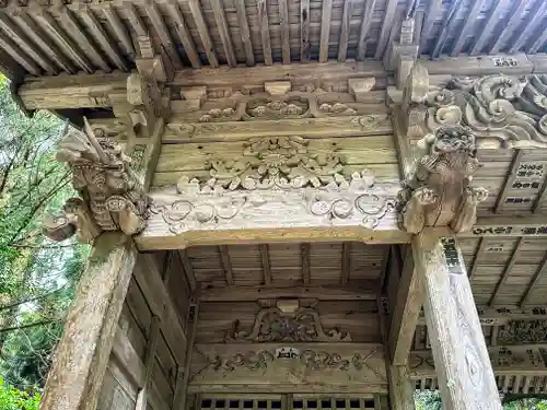 倭文神社の芸術