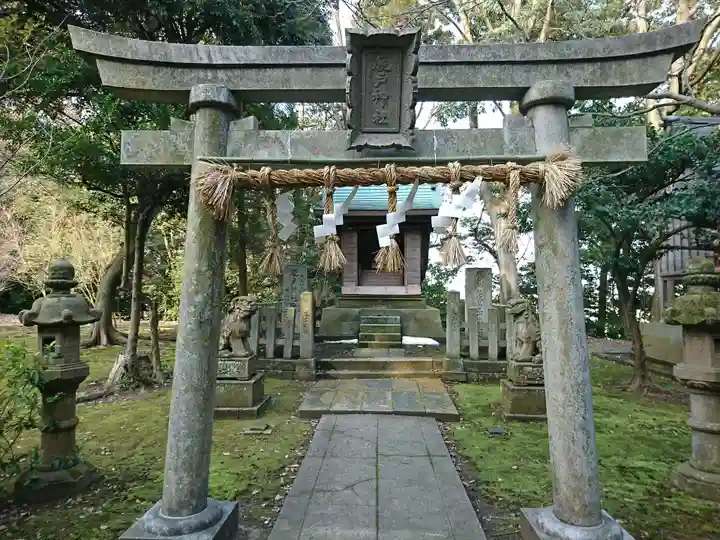 三国神社の鳥居