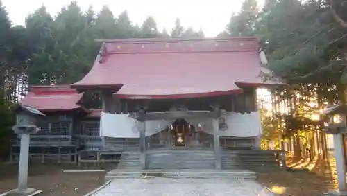 網走神社の本殿