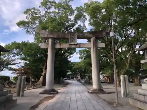 水天宮の鳥居