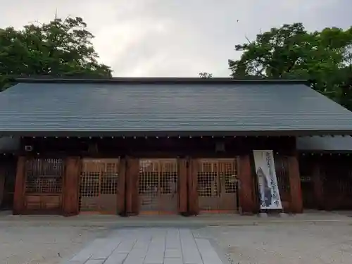 滋賀県護国神社の本殿・本堂