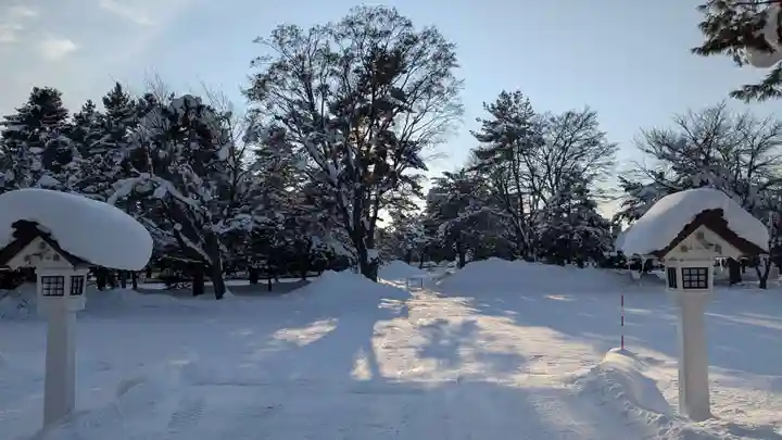 北鎮安全神社の景色