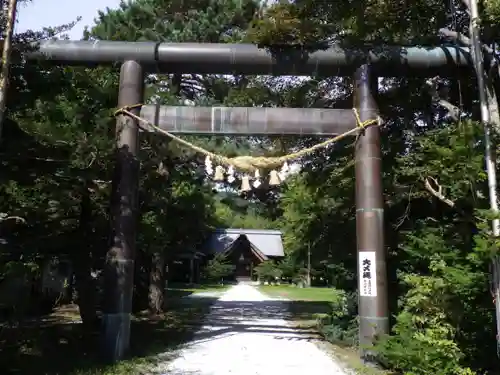 上士別神社の鳥居