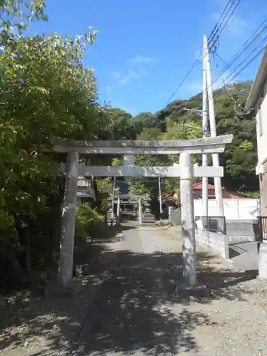 梶原御霊神社の鳥居