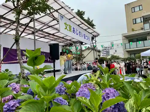 白山神社のお祭り