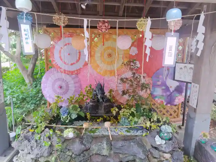 虻田神社の手水舎