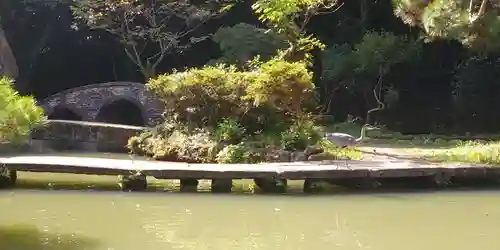 尾山神社の庭園