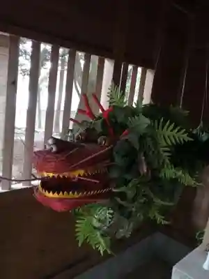 間々田八幡宮の狛犬