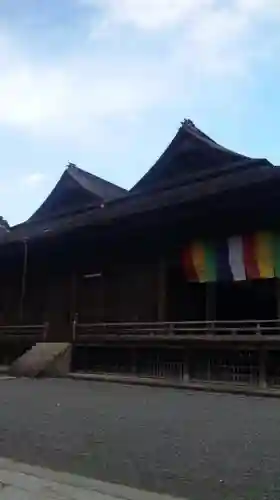 法華経寺の本殿・本堂