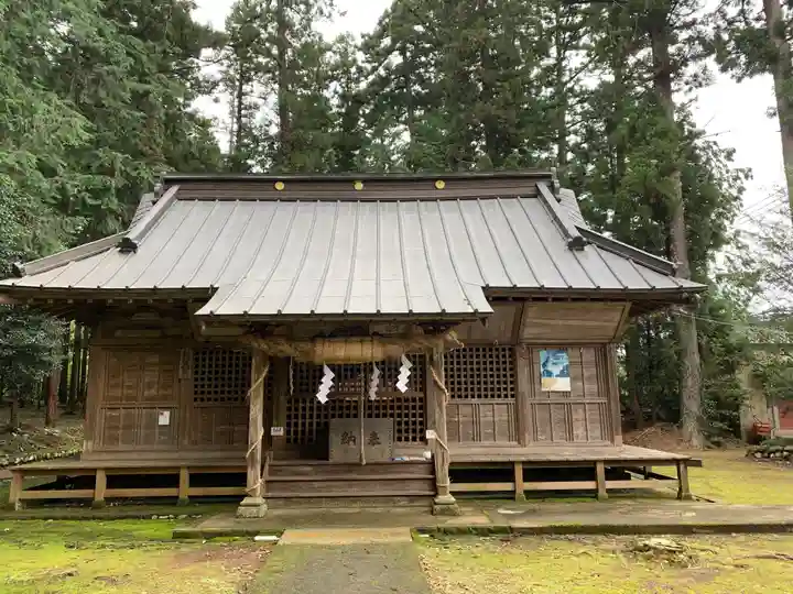 福原八幡宮の本殿・本堂