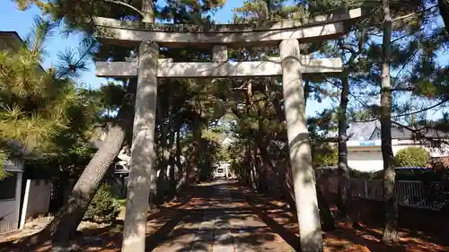 玉敷神社の鳥居