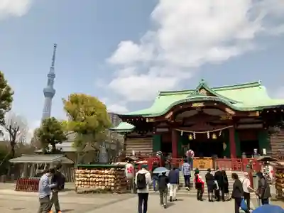 亀戸天神社の本殿・本堂