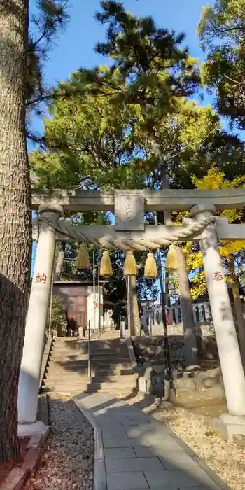 賀来神社の鳥居