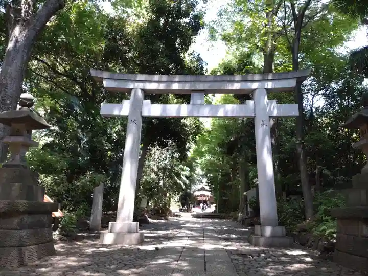 代々木八幡宮の鳥居