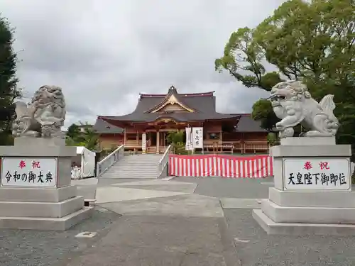 富知六所浅間神社の狛犬