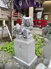 矢先稲荷神社の狛犬