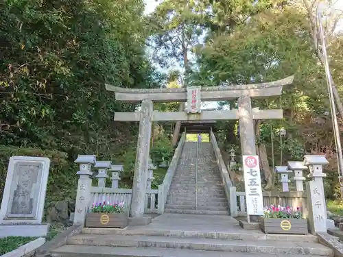 川勾神社の鳥居