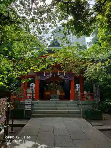 芝東照宮の本殿・本堂