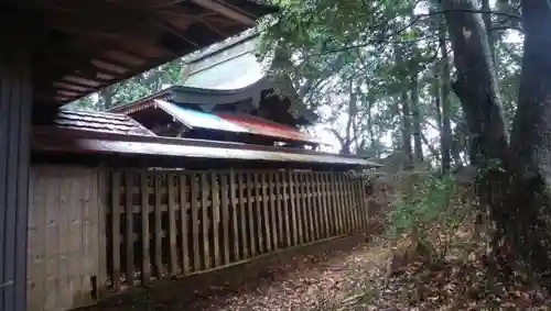 御礼神社の本殿