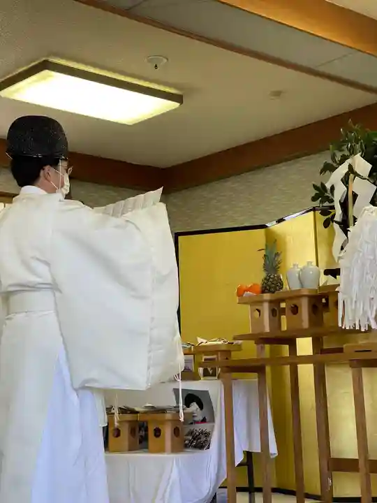 釧路一之宮 厳島神社のお祭り