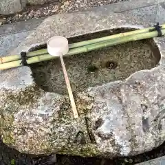 片山八幡神社の手水