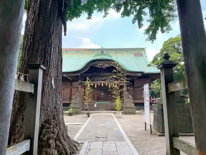 下総国三山 二宮神社の本殿・本堂