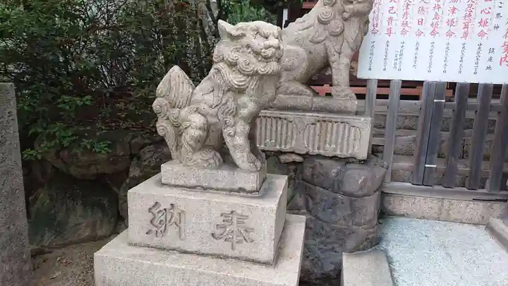 七宮神社の狛犬