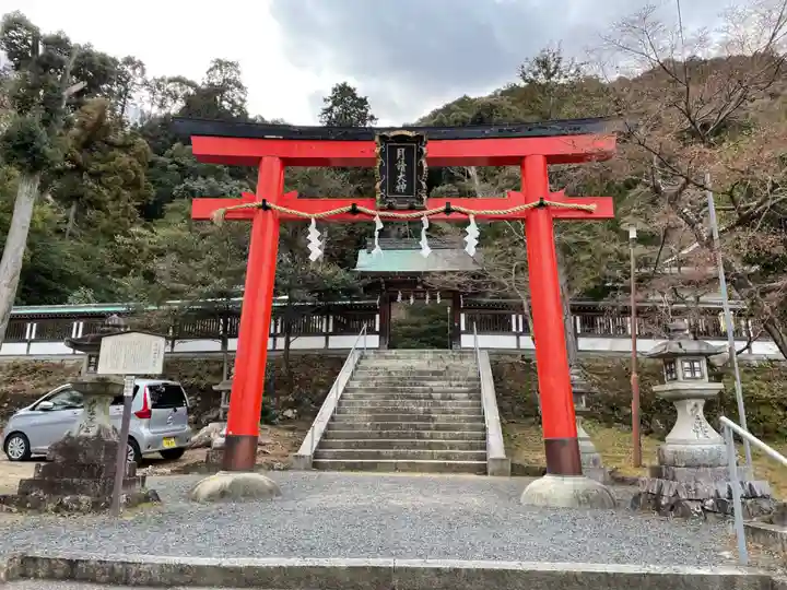 月読神社(松尾大社摂社)の鳥居