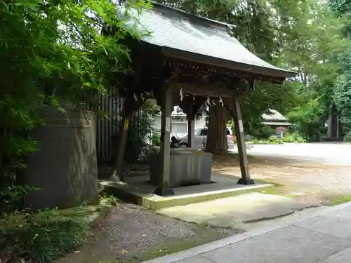寒田神社の手水舎