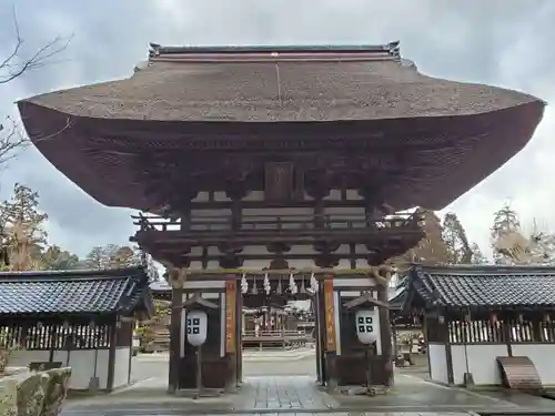 沙沙貴神社の山門