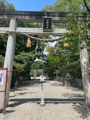 富部神社の鳥居