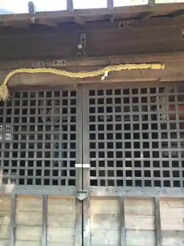 劒刀石床別命神社の本殿・本堂