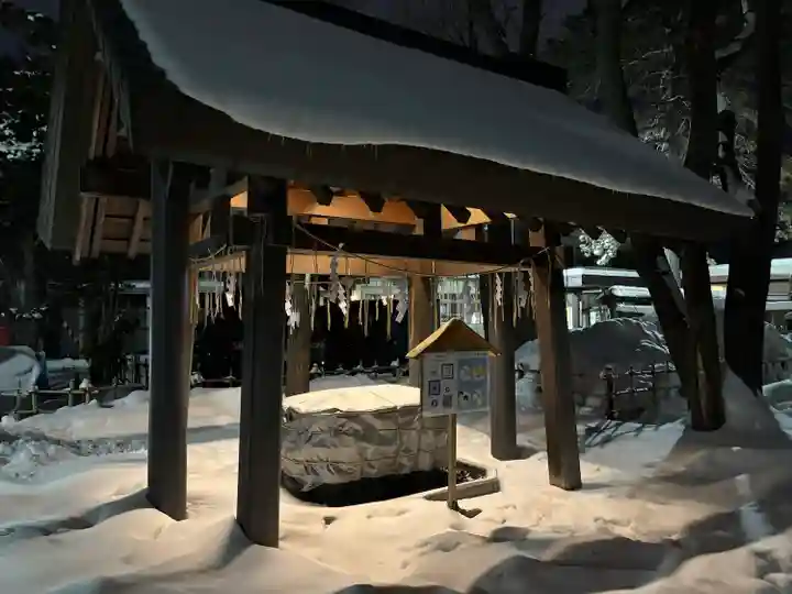 新琴似神社の手水舎