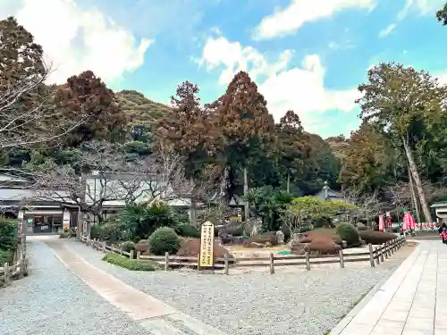 極楽寺の庭園