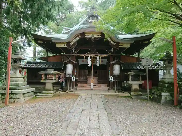 粟田神社の本殿・本堂