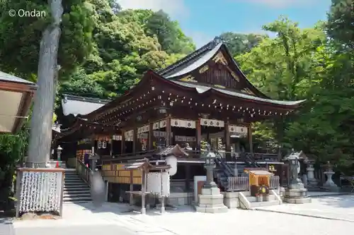日牟禮八幡宮の本殿・本堂
