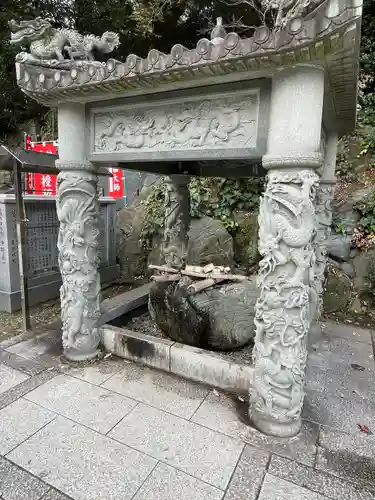 極楽寺の手水舎