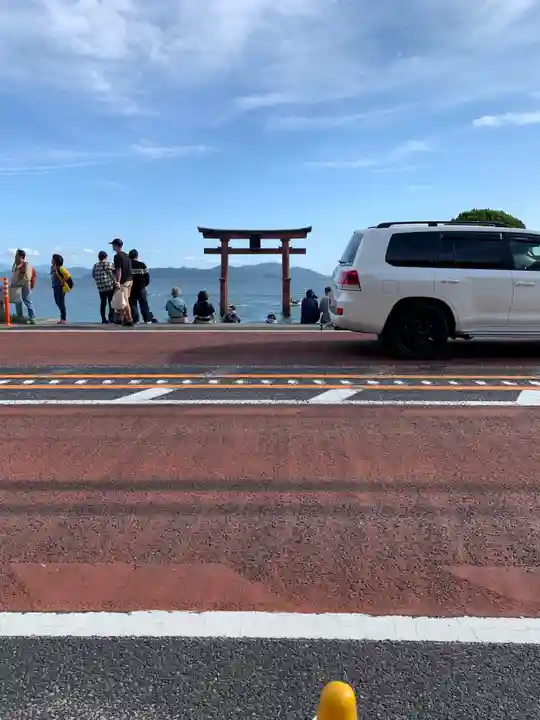 白鬚神社の景色