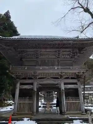 甘南美寺の山門・神門