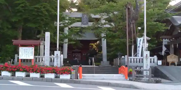富士山東口本宮 冨士浅間神社の鳥居