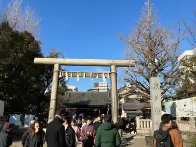 浅草神社の鳥居