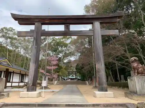 岡山縣護國神社の鳥居