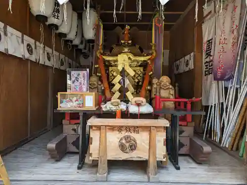 湯倉神社のお祭り