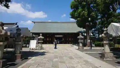 松陰神社の本殿・本堂