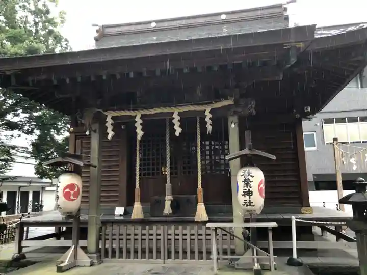 松戸神社の本殿・本堂