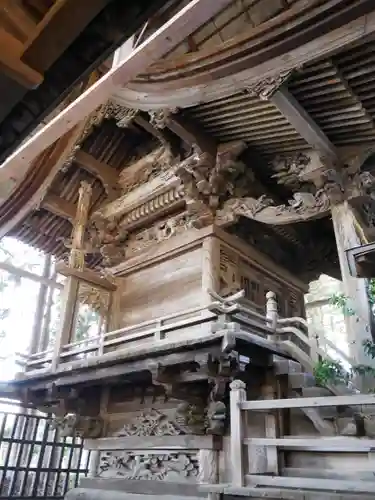 北熊井諏訪社の本殿・本堂