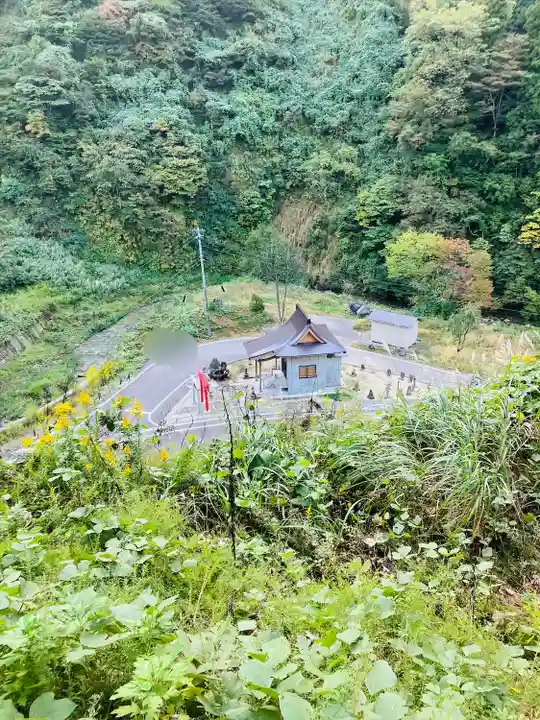 妙龍神社の景色