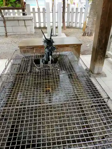 北海道神宮頓宮の手水舎