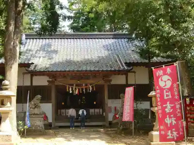 日吉神社の本殿・本堂